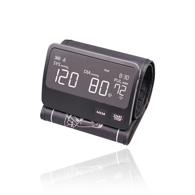 0-300mmHg ব্লুটুথ আর্ম Bp মেশিন 5 সিরিজ 84*73mm 400mAh ব্যাটারি