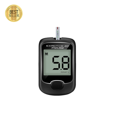 স্ট্রিপ ল্যানসেট সহ LCD ODM কুইক ভিউ হোম গ্লুকোজ মনিটর