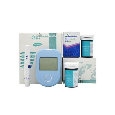 1 থেকে 33.3mmol/ L হোম গ্লুকোজ মনিটর পোর্টেবল কোড ফ্রি ব্লাড গ্লুকোজ মিটার